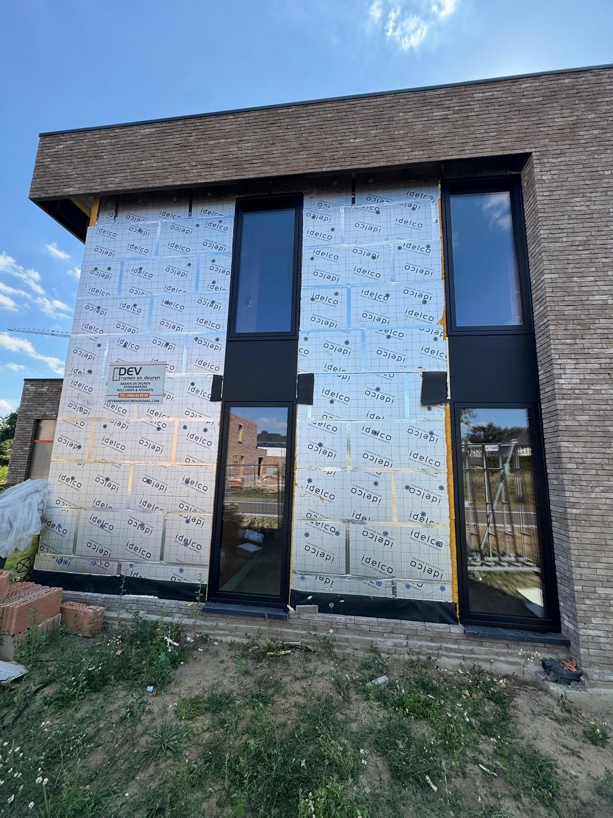 📸 Nieuwbouwproject ’t Sand – Maasmechelen project detail 1 door DEV Ramen & Deuren