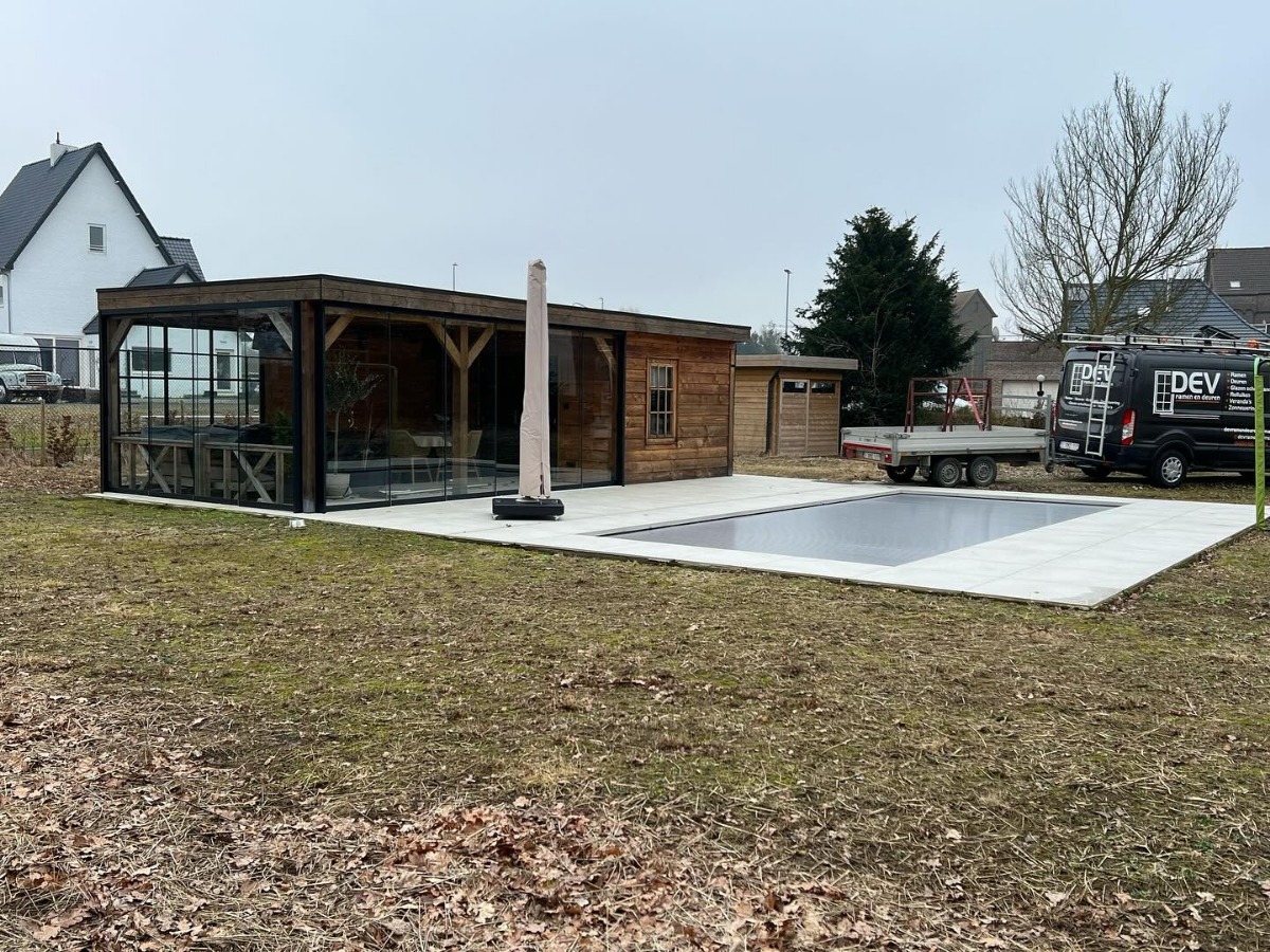 📸 Recente plaatsing van glazen schuifwanden! project detail 1 door DEV Ramen & Deuren