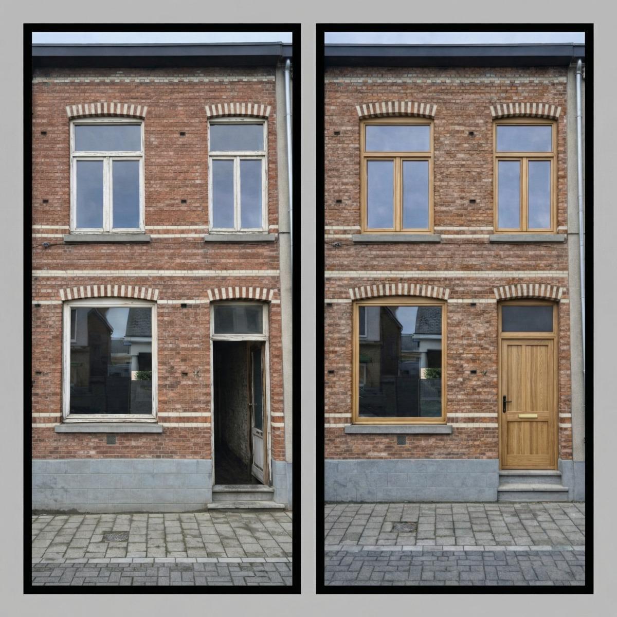 Renovatie van Houten Ramen en Deuren in Lievegem – realisatie van wood&window projects