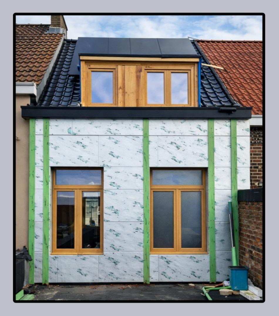 Dakkapel en Houten Schrijnwerk op Maat in Lievegem – realisatie van wood&window projects