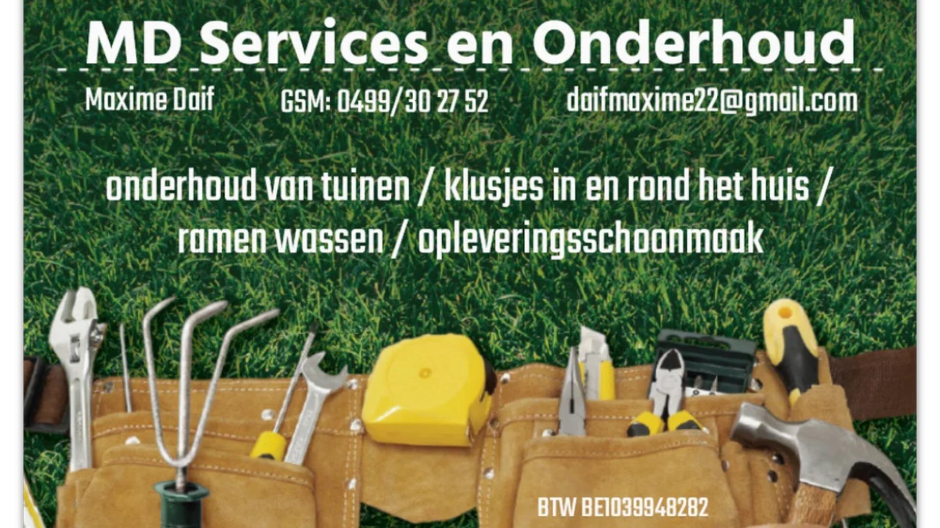 MD Services en Onderhoud – schoonmaakbedrijf in Zwevegem