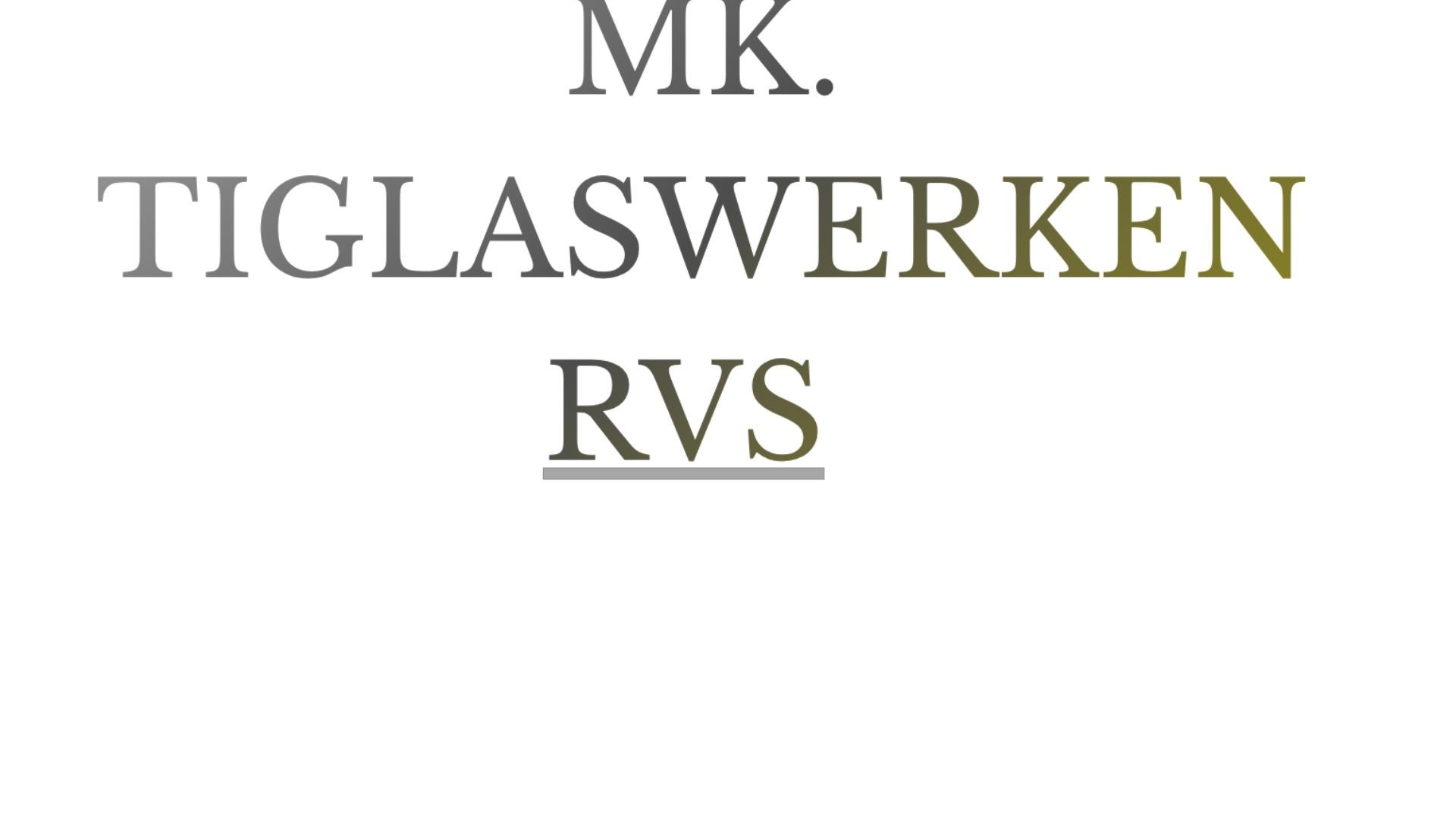 MK. RVS TIG Laswerken cover